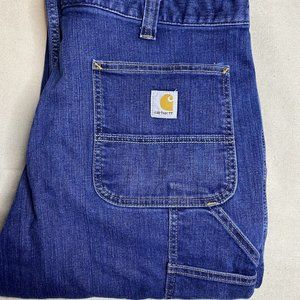 Carhartt Rugged Flex Straight Leg Men’s Jeans 38x34 Relaxed Fit Carpenter